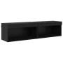 Muebles para TV 2 pcs Roble Negro 60 x 30 x 30 cm en Muebles TV | Comprar online en Foru.es