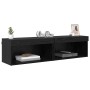 Muebles para TV 2 pcs Roble Negro 60 x 30 x 30 cm en Muebles TV | Comprar online en Foru.es