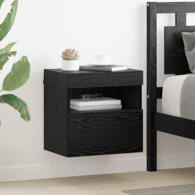 Gabinetes de pared para TV 2 pcs Roble Negro 40 x 30 x 40 cm en Muebles TV | Comprar online en Foru.es