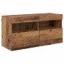 Mueble de TV Montado en la Pared Madera Vieja 80 x 30 x 40 cm en Muebles TV | Comprar online en Foru.es
