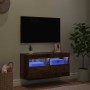 Mueble de TV Montado en la Pared Madera Vieja 80 x 30 x 40 cm en Muebles TV | Comprar online en Foru.es