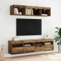 Mueble de TV Montado en la Pared Madera Vieja 80 x 30 x 40 cm en Muebles TV | Comprar online en Foru.es