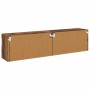 Gabinetes de pared para TV 2 pcs Madera Vieja 80 x 30 x 40 cm en Muebles TV | Comprar online en Foru.es