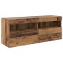 Mueble de TV Montado en la Pared Madera Vieja 100 x 30 x 40 cm en Muebles TV | Comprar online en Foru.es