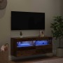 Mueble de TV Montado en la Pared Madera Vieja 100 x 30 x 40 cm en Muebles TV | Comprar online en Foru.es