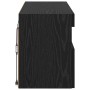 Mueble de TV Montado en la Pared Roble Negro 100 x 30 x 40 cm en Muebles TV | Comprar online en Foru.es