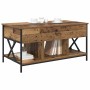 Mesa de Café Madera envejecida 100 x 55 x 48.5 cm en Mesas de centro | Comprar online en Foru.es