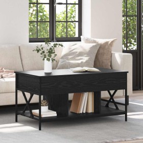 Mesa de Café Roble Negro 100 x 55 x 48.5 cm en Mesas de centro | Comprar online en Foru.es