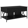 Mesa de Café Roble Negro 100 x 55 x 48.5 cm en Mesas de centro | Comprar online en Foru.es