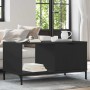 Mesa de Café Roble Negro 90 x 49 x 46 cm Madera de ingeniería en Mesas de centro | Comprar online en Foru.es