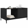Mesa de Café Roble Negro 90 x 49 x 46 cm Madera de ingeniería en Mesas de centro | Comprar online en Foru.es