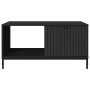 Mesa de Café Roble Negro 90 x 49 x 46 cm Madera de ingeniería en Mesas de centro | Comprar online en Foru.es