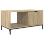 Mesa de Café Roble Sonoma 90 x 49 x 46 cm Madera de ingeniería en Mesas de centro | Comprar online en Foru.es