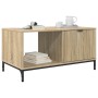 Mesa de Café Roble Sonoma 90 x 49 x 46 cm Madera de ingeniería en Mesas de centro | Comprar online en Foru.es