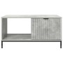 Mesa de Café Gris Concreto 90 x 49 x 46 cm Madera de ingeniería en Mesas de centro | Comprar online en Foru.es
