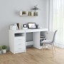 Escritorio de madera contrachapada blanco 140x50x76 cm de vidaXL, Escritorios - Ref: Foro24-3054780, Precio: 160,93 €, Descue...