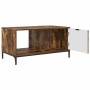 Mesa de Café Roble ahumado 90 x 49 x 46 cm Madera de ingeniería en Mesas de centro | Comprar online en Foru.es