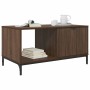 Mesa de Café Roble Marrón 90 x 49 x 46 cm Madera de ingeniería en Mesas de centro | Comprar online en Foru.es