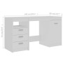 Escritorio de madera contrachapada blanco 140x50x76 cm de vidaXL, Escritorios - Ref: Foro24-3054780, Precio: 160,93 €, Descue...