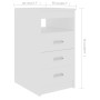 Escritorio de madera contrachapada blanco 140x50x76 cm de vidaXL, Escritorios - Ref: Foro24-3054780, Precio: 160,93 €, Descue...