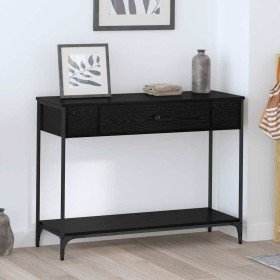 Mesa Consola Otro Roble negro 100 x 34.5 x 75 cm en Mesas auxiliares | Comprar online en Foru.es