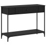 Mesa Consola Otro Roble negro 100 x 34.5 x 75 cm en Mesas auxiliares | Comprar online en Foru.es
