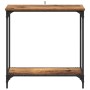 Mesa Consola con estante Madera vieja 75 x 30.5 x 75 cm en Mesas auxiliares | Comprar online en Foru.es