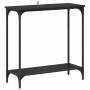 Mesa Consola Roble negro 75 x 30.5 x 75 cm Madera contrachapada en Mesas auxiliares | Comprar online en Foru.es