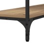 Mesa Consola con estante Roble artisan 100 x 29 x 75 cm en Mesas auxiliares | Comprar online en Foru.es