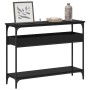 Mesa Consola Roble negro 100 x 29 x 75 cm Madera contrachapada en Mesas auxiliares | Comprar online en Foru.es