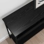 Mesa Consola Roble negro 100 x 29 x 75 cm Madera contrachapada en Mesas auxiliares | Comprar online en Foru.es