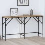 Mesa Consola Roble artisan 140 x 29 x 75 cm en Mesas auxiliares | Comprar online en Foru.es