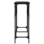 Mesa Consola Roble Negro 140 x 29 x 75 cm Madera de ingeniería en Mesas auxiliares | Comprar online en Foru.es