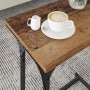 Mesa de Café Nido 3 pcs Madera vieja 50.5 x 35 x 53 cm en Mesas de centro | Comprar online en Foru.es