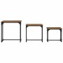Mesa de Café Nido 3 pcs Madera vieja 50.5 x 35 x 53 cm en Mesas de centro | Comprar online en Foru.es