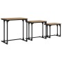 Mesa de Café Nido 3 pcs Roble artisan 50.5 x 35 x 53 cm en Mesas de centro | Comprar online en Foru.es