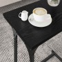Mesa de Café Nido 3 pcs Roble negro 50.5 x 35 x 53 cm en Mesas de centro | Comprar online en Foru.es