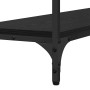 Mesa Consola Roble Negro 100 x 30 x 75 cm Madera de ingeniería en Mesas auxiliares | Comprar online en Foru.es