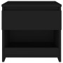 Mesita de noche de madera contrachapada negro 40x30x39 cm de vidaXL, Mesitas de noche - Ref: Foro24-803445, Precio: 34,90 €, ...