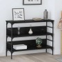 Mesa Consola Roble negro 100 x 32 x 75 cm Madera contrachapada en Mesas auxiliares | Comprar online en Foru.es