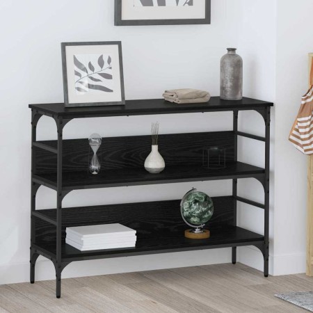 Mesa Consola Roble negro 100 x 32 x 75 cm Madera contrachapada en Mesas auxiliares | Comprar online en Foru.es