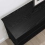 Mesa Consola Roble negro 100 x 32 x 75 cm Madera contrachapada en Mesas auxiliares | Comprar online en Foru.es