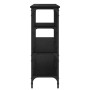 Mesa Consola Roble negro 160 x 29 x 80 cm Madera contrachapada en Mesas auxiliares | Comprar online en Foru.es