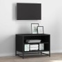 Unidades de TV Roble Negro 61 x 40 x 46 cm Madera contrachapada en Muebles TV | Comprar online en Foru.es