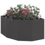 Macetero de Esquina Negro 60 x 60 x 35 cm Acero en Macetas y jardineras | Comprar online en Foru.es