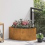 Macetero de Esquina Oxidado 60 x 60 x 35 cm Acero oxidado en Macetas y jardineras | Comprar online en Foru.es