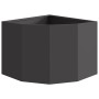 Macetero de Esquina Negro 45 x 45 x 35 cm Acero en Macetas y jardineras | Comprar online en Foru.es