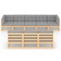 Muebles de jardín 8 pzas y cojines madera maciza pino de vidaXL, Conjuntos de jardín - Ref: Foro24-3077144, Precio: 823,49 €,...