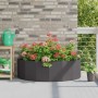 Jardinera Negro 120 x 60 x 35 cm Acero en Macetas y jardineras | Comprar online en Foru.es