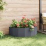 Jardinera Antracita 120 x 60 x 35 cm Acero en Macetas y jardineras | Comprar online en Foru.es